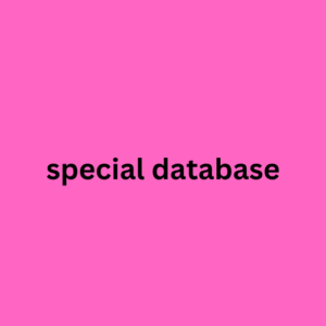 special database